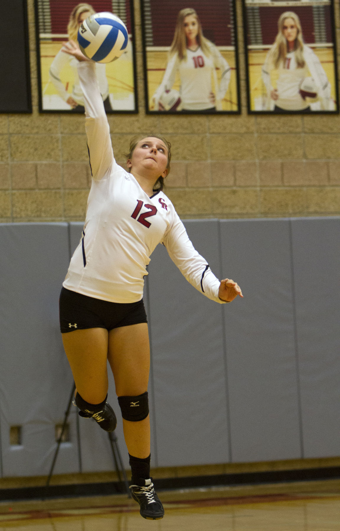 Canyon Ridge vs. Burley volleyball